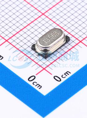 无源晶振 S47SMD13.563M20PF10R30B3 HC-49S-SMD-2P-Mini 13.563M