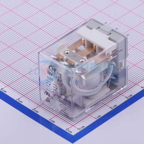功率继电器 HF18FF/024-3Z2 插件,21.5x28mm 11 24V 电子元器件