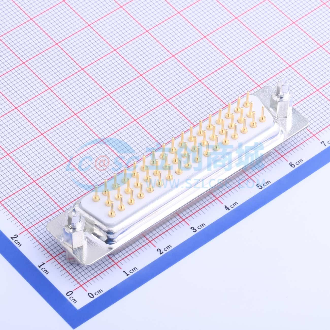 D-Sub/VGA连接器 D-DMSC50PF-F001 插件 原装正品 电子元器件配单