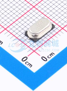 无源晶振 X49XM24MOB2SC HC-49S-SMD-2P-Mini 24MHz ±10ppm 12pF
