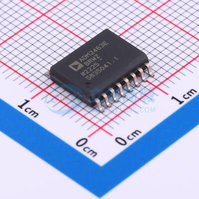 隔离式RS485/422收发器 ADM2463EBRWZ SOIC-16-300mil 电子元器件