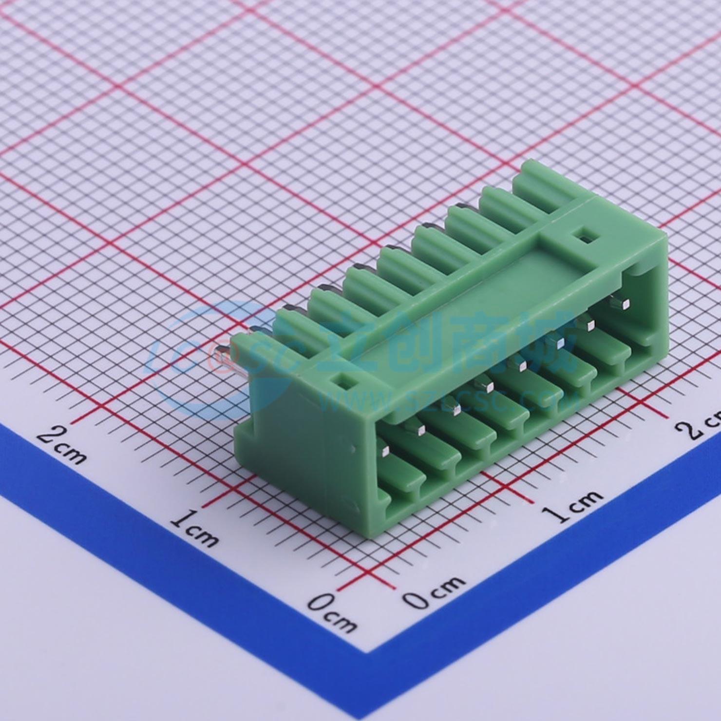 插拔式接线端子 KF2EDGV-2.5-8P 插件,P=2.5mm 板端/插座-闭口 1x