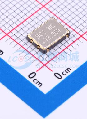 有源晶振 L1575H412000J33DTS SMD7050-4P 12MHz ±10ppm 原装