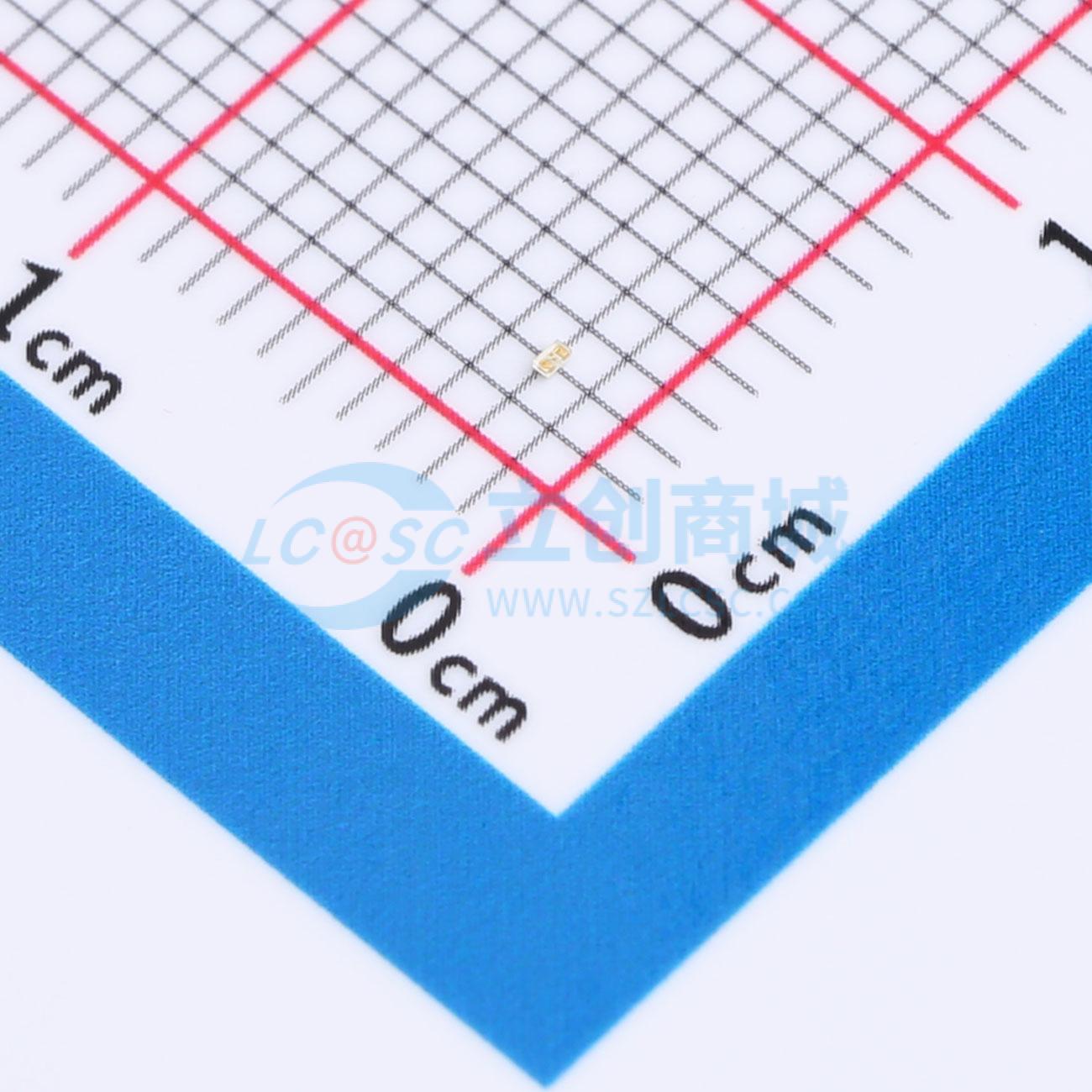 50只 发光二极管/LED APG0603ZGC-5MAV 0201 原装正品 电子元器件