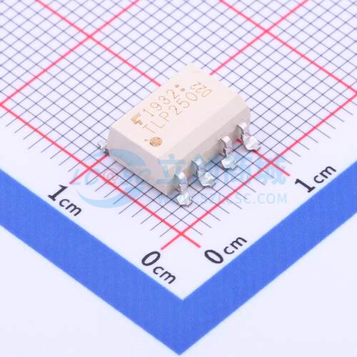 逻辑输出光耦 TLP250(TP1,F) SMD-8P 原装正品 电子元器件配单