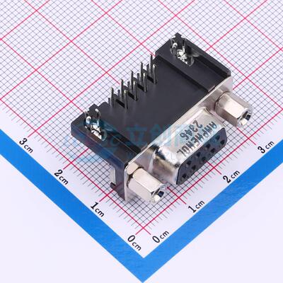 D-Sub/VGA连接器 L77SDE09S1ACH4F 弯插 原装正品 电子元器件配单