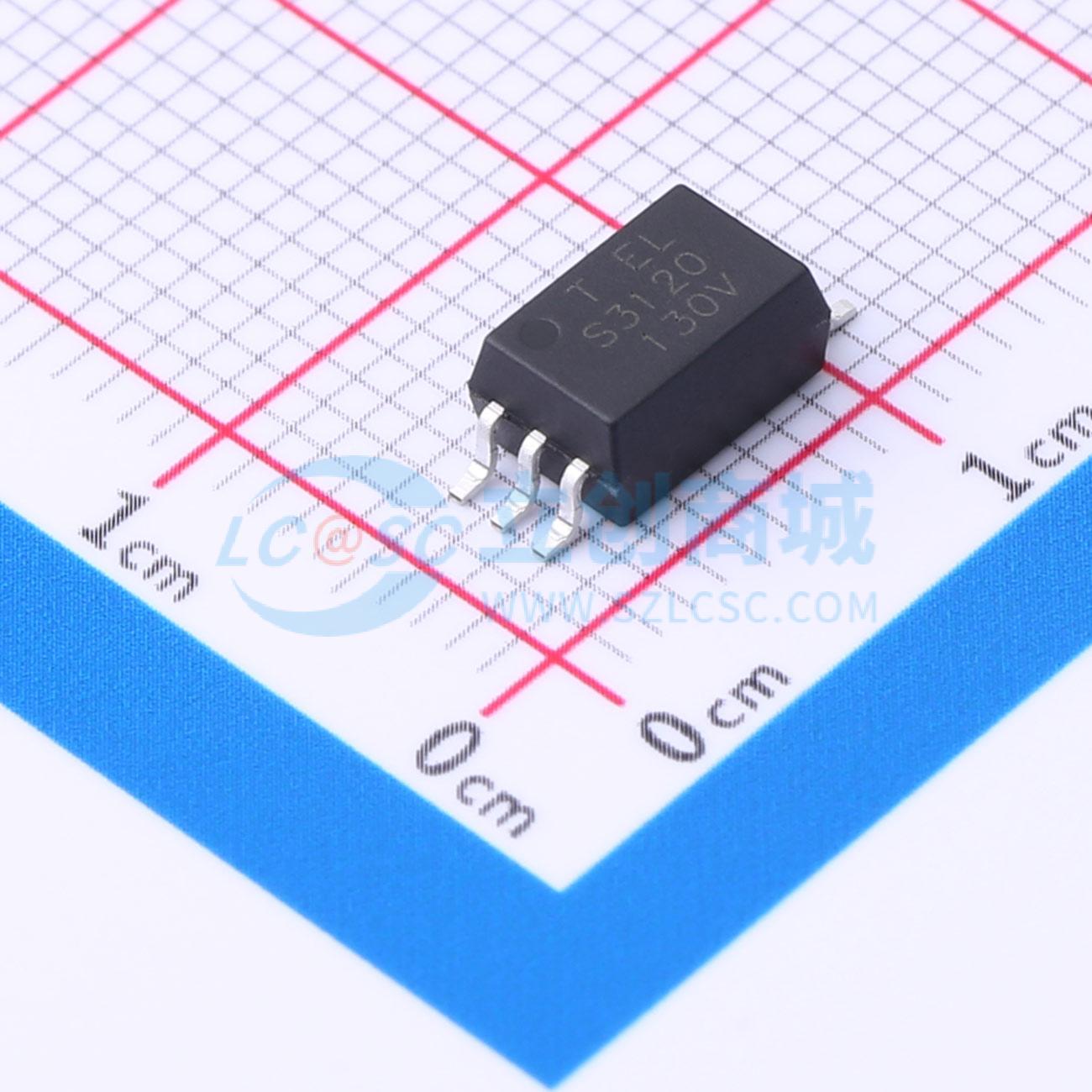 逻辑输出光耦 ELS3120P(TA)-VG SOP-6-6.8mm 原装 电子元器件配单
