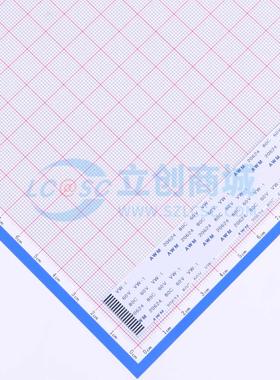 FFC连接线 18P 间距1.0mm 长10CM 同向 P=1mm 18P 0.303mm 同向