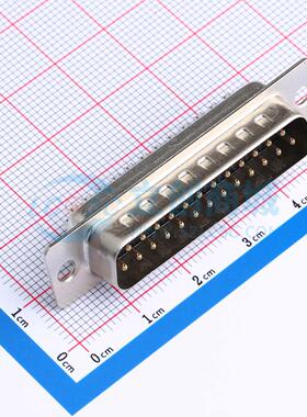 D-Sub/VGA连接器 D-SUB-25M-HJBJ 插件 25P 原装 电子元器件配单