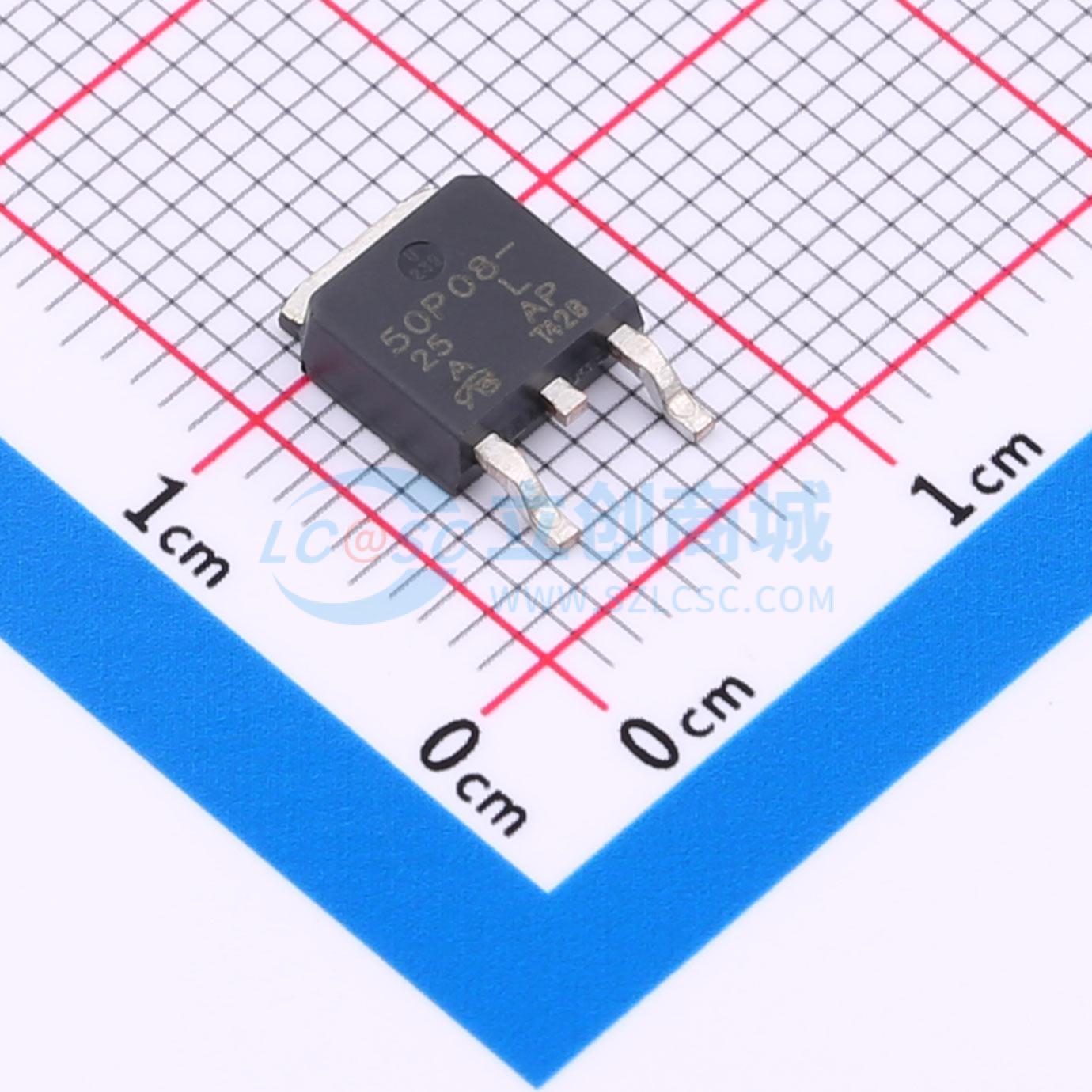 场效应管MOS SQD50P08-25L-GE3-VB TO-252 100V 50A VBsemi微碧