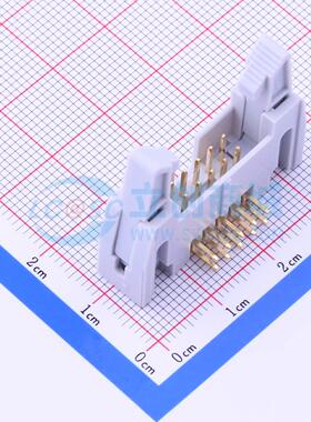 连接器 Z-230011810209 弯插,P=2.54mm 牛角扣
