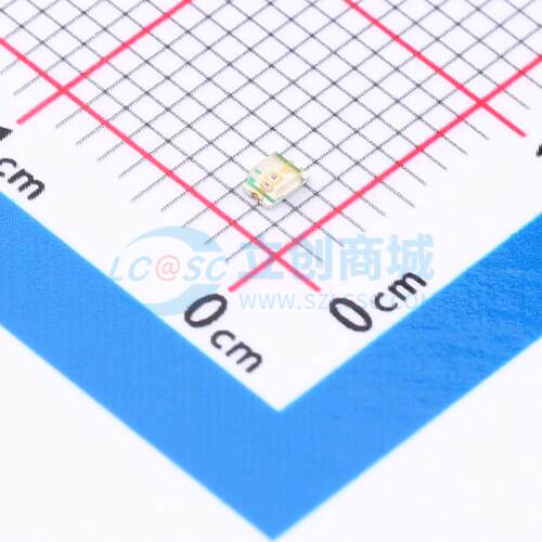 50只 发光二极管/LED SMLD12E3N1WT86 翠绿色 0603 电子元器件配