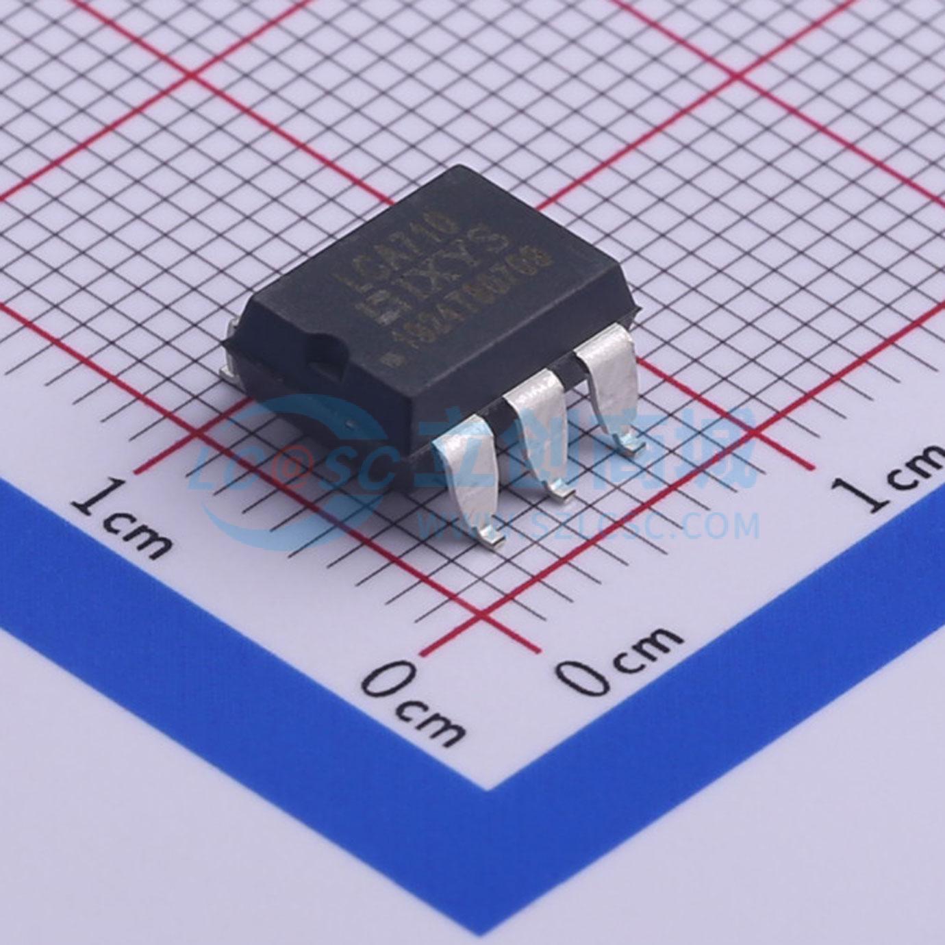 固态继电器(MOS输出) LCA710S SMD-6P 原装正品 电子元器件配单