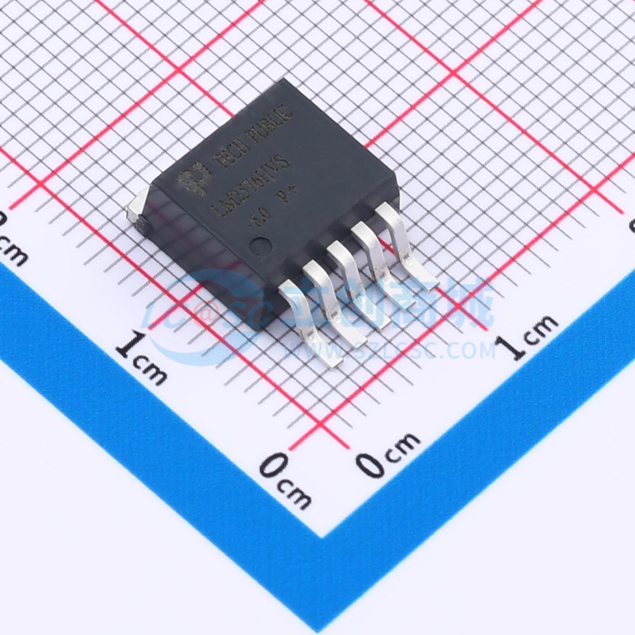 DC-DC电源芯片 LM2576HVS-5.0 TO-263-5L 原装 电子元器件配单