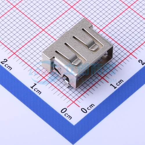 USB连接器 914-421A2031S10200 SMD 母 卧贴 原装 电子元器件配单