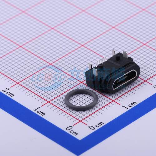 USB连接器 U-E-M7SS-Y-1 SMD 母 卧贴 原装正品 电子元器件配单