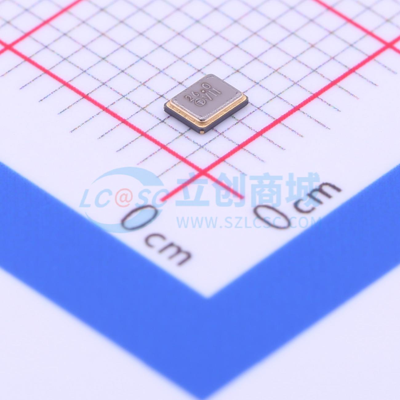 无源晶振 TZ0661C SMD2520-4P 26MHz 9pF 原装 电子元器件配单