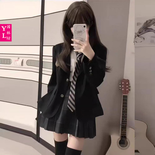 池太黑西原创正版学院风西装