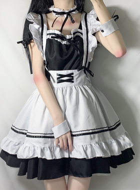 女佣女仆装cosplay可爱佣日系甜美罗莉塔少女公主裙洛丽塔连衣裙