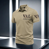 男翻领t恤纯棉重磅复古休闲宽松百搭半袖 夏季 短袖 POLO衫 新款 美式