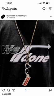 ACG atwood限定款伞绳登山扣户外挂脖绳胸绳 可以用来挂很多东西