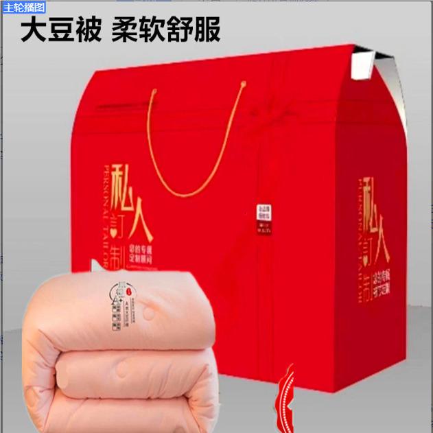 礼品实用国庆伴手礼员工福利大豆冬被公司活动汽车4S店高档礼盒