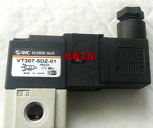 SMC日本电磁阀插座式 VT307-5DZ-02 4DZ-01 6DZ-01 3DZ-02 真