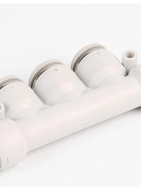 白色精品五通变径 PKG 4 6 8 10 12-4 6 8 10 12 16