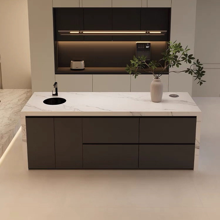 齐平吧台餐边柜隔断岛台餐桌一体开放式厨房家用带水槽单独中倒台,住宅家具,岛台,淘宝优惠券,粉丝福利购,淘宝优惠卷