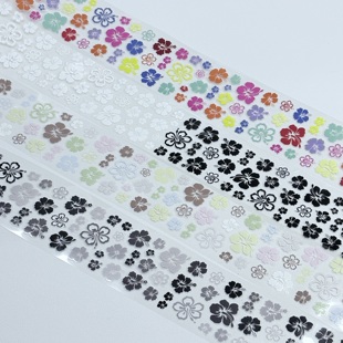 （现货）扶桑花 猪在飞飞飞原创花花pet素材手帐拼贴diy贴纸胶带