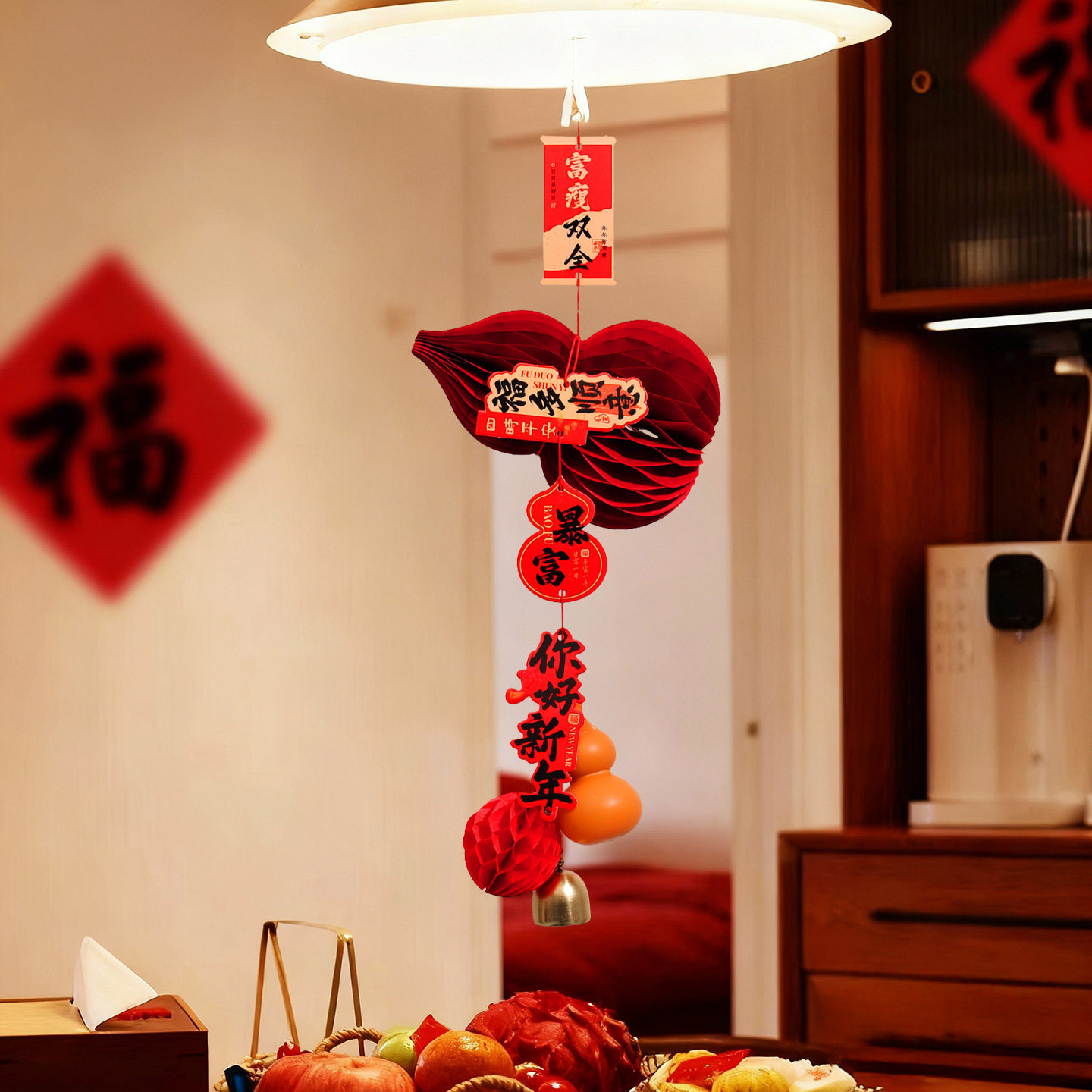 2026马年新款贺年装饰品挂件葫芦新年过年小灯笼挂饰元旦氛围布置,节庆用品/礼品,福字/窗花/窗贴,淘宝优惠券,粉丝福利购,淘宝优惠卷