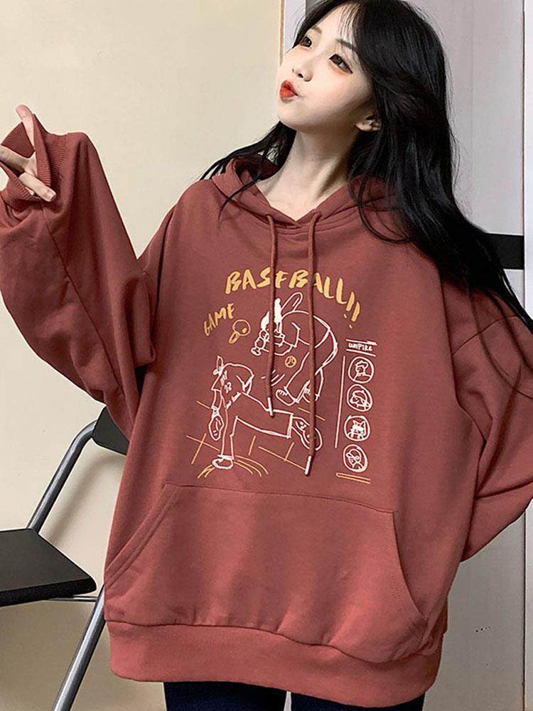 學院風寬松套頭圓領衛衣女秋季2020韓版chic中長款減齡長袖上衣潮在類目 模玩/動漫/周邊/cos/桌遊, Cosplay服飾/道具/服務, Cosplay女裝中 - 來自Buy2taobao.com提供專業的淘寶代購服務