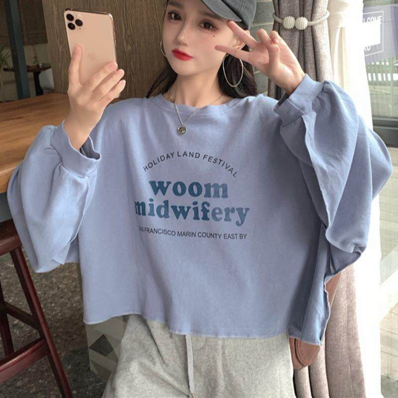 百搭字母印花圆领套头上衣初秋2020韩版chic时尚薄款长袖卫衣女潮|ruв категории плесень играть/Аниме/вокруг/cos/настольные игры, Косплей одежды/реквизит/услуги, Косплей женской одежды - от Buy2taobao.com для оказания профессиональной услуги покупки агента Taobao