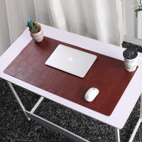 The top layer of the genuine leather office desk pad is pure cowhide, the writing desk pad is a computer mouse pad, and the leather pad of the writing desk has an extremely large lock edge thumbnail 2
