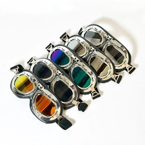 复古风镜摩托车蛙镜防风防晒