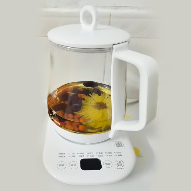 美的养生壶1.5L家用电热水壶烧水壶 bbnc