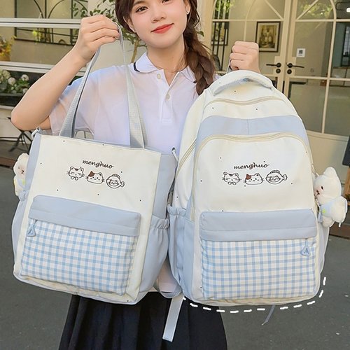 小清新书包女初中生小学生高颜值