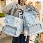 2026新款痛包初中女生书包高颜值小学生女孩大容量高中生双肩包女