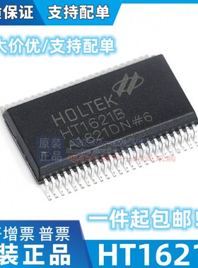 原装正品 HT1621B SSOP-48 RAM映射32*4 LCD控制器芯片I/O MCU