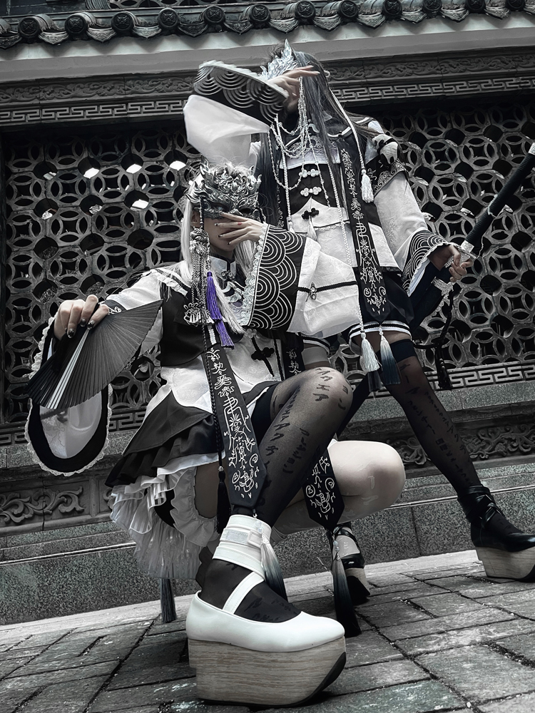 现货 荧鲤之森原创设计小僵尸男装lolita王子装洛丽塔基佬装