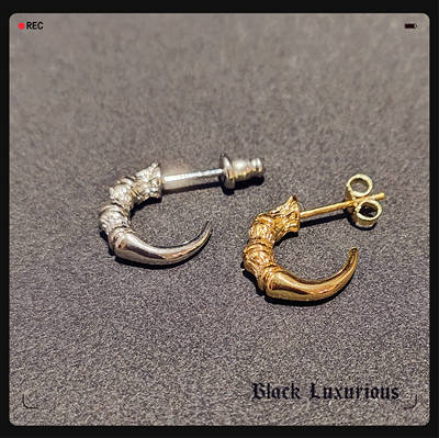 耳环电镀耳钉金色银针