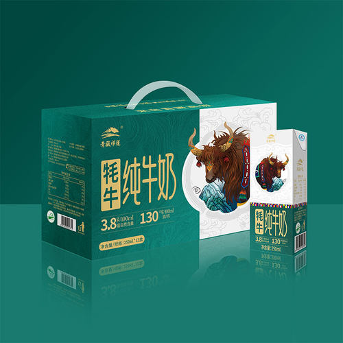 祁连山纯牛奶生牦牛乳≥80%