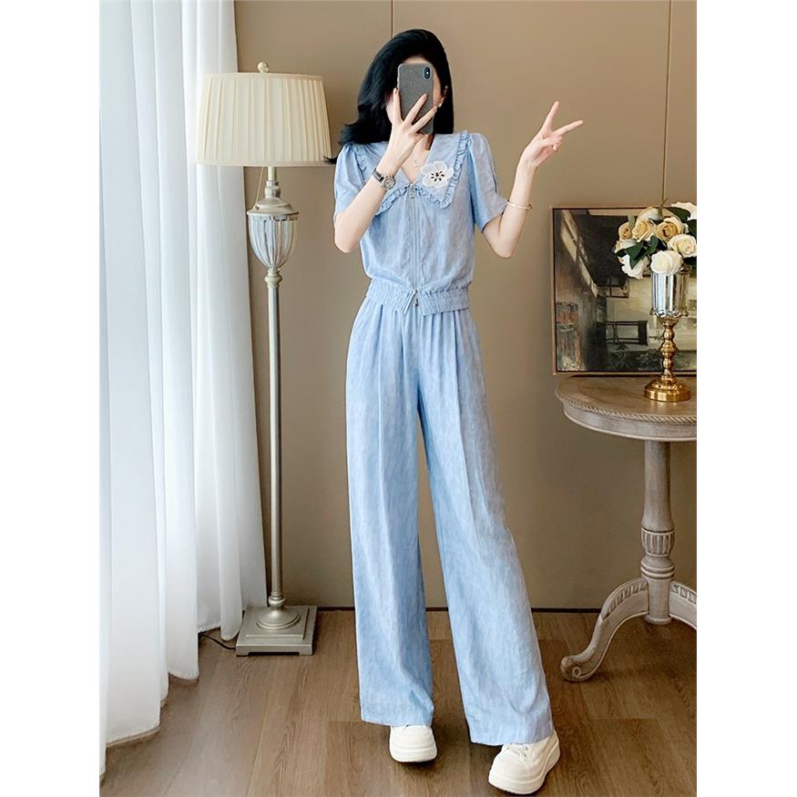 高级感休闲运动套装女夏