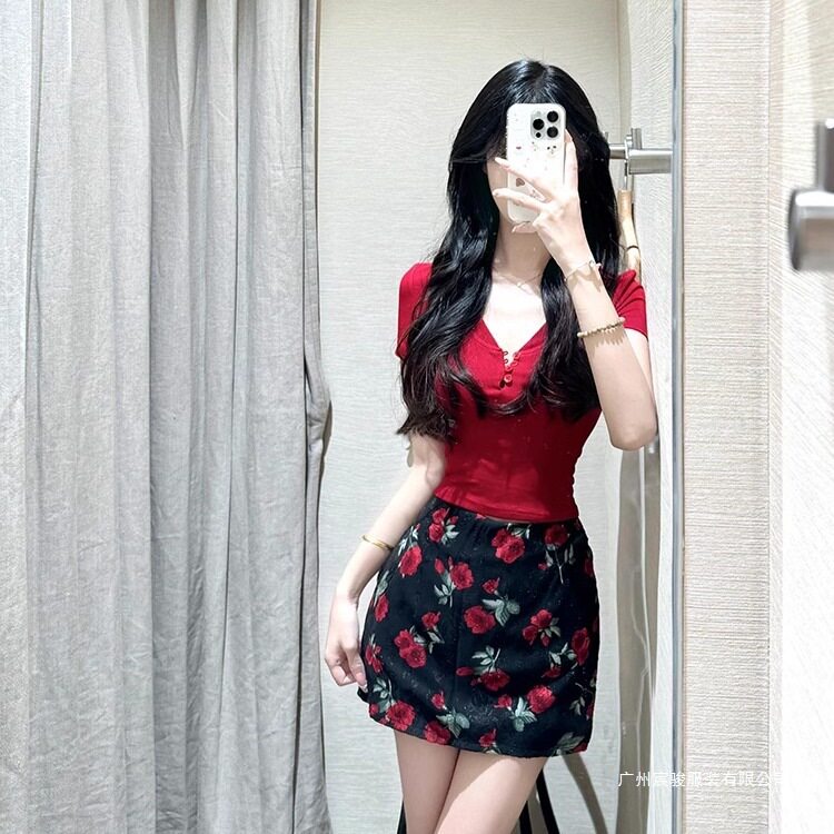 独特绝美性感穿搭套装女2
