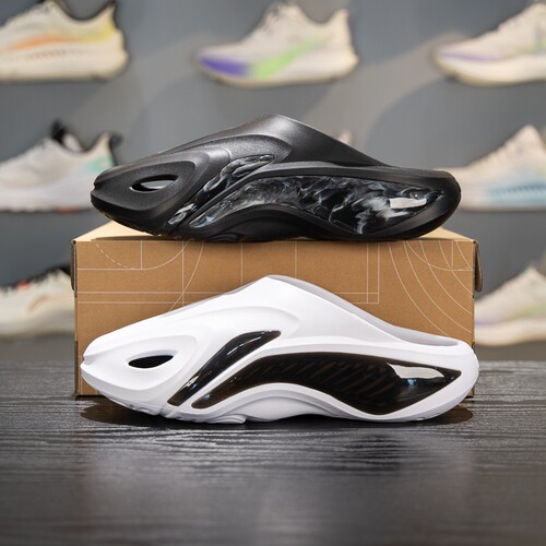 李宁男子软弹防滑轻便拖鞋