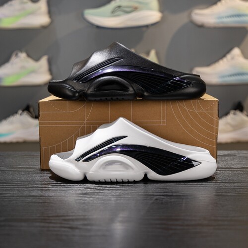 李宁男子防滑舒适拖鞋