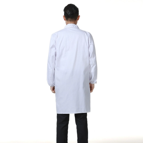 Осенний белый халат, химическая униформа врача, униформа медсестры для школьников, подходит для студента