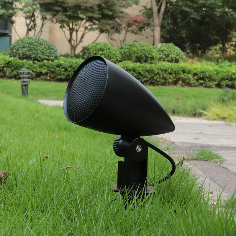 别墅小区公园广场背景音乐定压定阻草坪草地音箱音响公共广播喇叭
