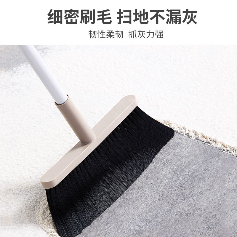 茶花塑料客厅厨房细密刷毛扫把图片