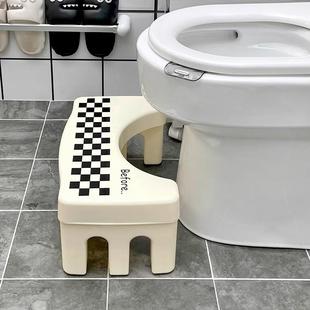 马桶凳脚凳大人成人儿童增高凳卫生间垫四脚踩凳加厚防滑蹲坑神器